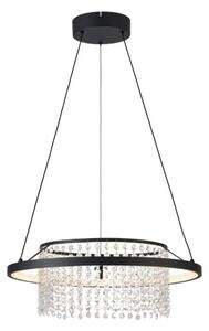 RABALUX 72353 Maribell závesné svietidlo D480mm LED 40W/5000/2250lm 3000-4000K čierna, DIP switch