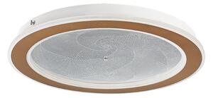 RABALUX 71281 Efrael stropné svietidlo D400mm LED 24W/2600/1700lm 3000-6500K zlatá, priehľadná, stmievateľné, diaľkový ovládač