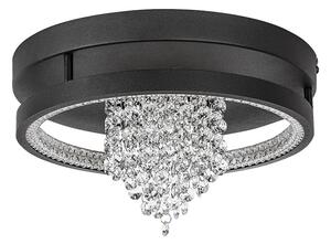 RABALUX 71352 Maribell stropné svietidlo D300mm LED 20W/2400/1000lm 3000-4000K čierna, DIP switch