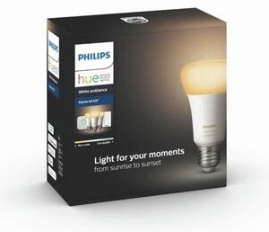 Philips Hue White Ambience Starter Kit E27 8.5W A60 3set + switch + HUE Bridge BlueTooth