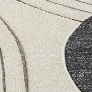 Dekorstudio Moderný koberec BONITO 7170 sivý Rozmer koberca: 160x230cm