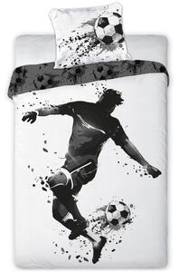 Bavlnené posteľné obliečky Futbalista - 100% bavlna - 140 x 200 cm + 70 x 90 cm