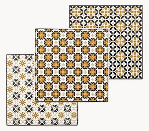 Podložky pod poháre z nového kostného porcelánu Beeswax, 6 ks