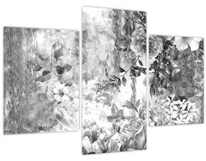 Obraz - Romantická záhrada (90x60 cm)