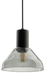 Luster na lanku do 3-fáz. lištov. systému NEO 1xE27/15W/230V čierna/dymová čierna