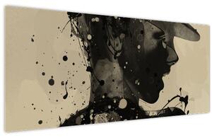 Obraz - Jazz woman (120x50 cm)