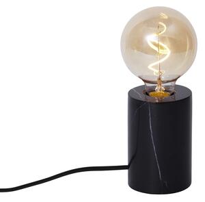Moderná stolná lampa čierny mramor - Marissa