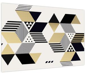 Obraz - Geometrické tvary N⁰1 (90x60 cm)