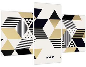 Obraz - Geometrické tvary N⁰1 (90x60 cm)