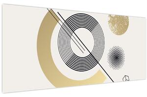 Obraz - Geometrické tvary N⁰2 (120x50 cm)