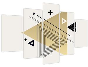 Obraz - Geometrické tvary N⁰4 (150x105 cm)