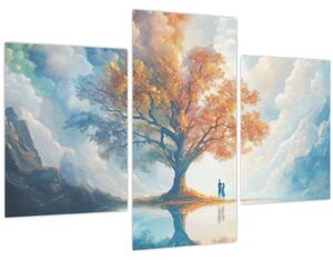 Obraz – Strom života a lásky (90x60 cm)