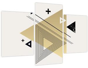 Obraz - Geometrické tvary N⁰4 (90x60 cm)