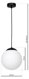Luster na lanku LIMA 1xE27/60W/230V