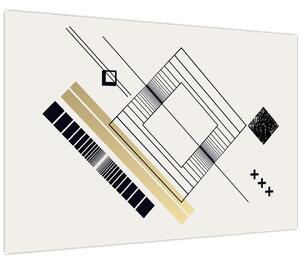 Obraz - Geometrické tvary N⁰6 (90x60 cm)