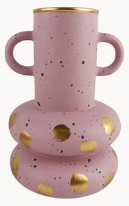 Keramická váza Pink & Cozy, V 29 cm