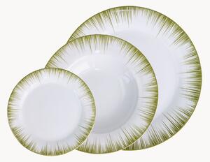 Porcelánová súprava riadu Raggi, 6 osôb, 18 ks