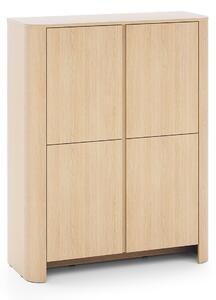 Vysoká komoda Sorrenti 103 cm - dub vicenza