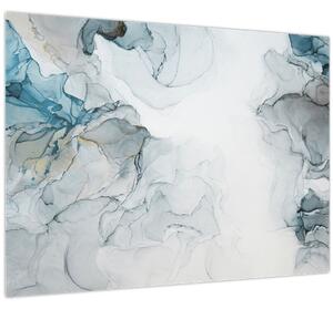 Obraz - Modrý mramor (70x50 cm)