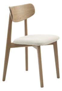Krémovobiela/v prírodnej farbe jedálenská stolička Elim – Unique Furniture
