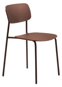 Jedálenské stoličky v súprave v terakotovej farbe 2 ks Kirkland – Unique Furniture