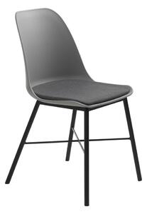 Sivá jedálenská stolička Unique Furniture Whistler