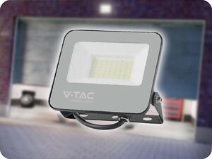 V-TAC LED reflektor vysokosvietivý 30W, 4800lm, IP65 Farba svetla: Denná biela
