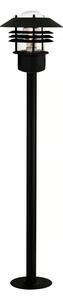Nordlux - Vonkajšie svietidlo VEJERS 1xE27/60W/230V IP54 čierna 92 cm