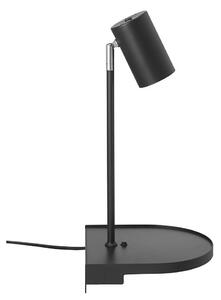 Nordlux - nástenné svietidlo s poličkou CODY 1xGU10/15W/230V čierne