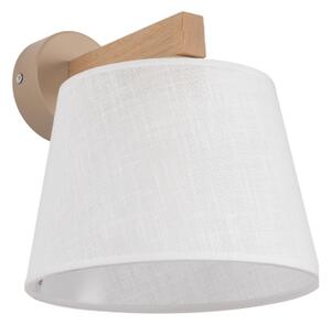 Brilagi - Nástenná lampa LATTE SABIA 1xE27/15W/230V borovica/biela