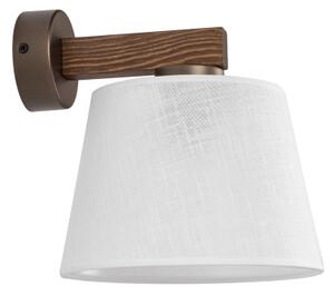 Brilagi - Nástenné svietidlo LATTE 1xE27/15W/230V borovica/biela