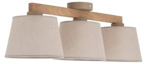 Brilagi - Prisadený luster LATTE SABIA 3xE27/15W/230V borovica/béžová