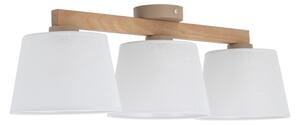 Brilagi - Prisadený luster LATTE SABIA 3xE27/15W/230V borovica/biela