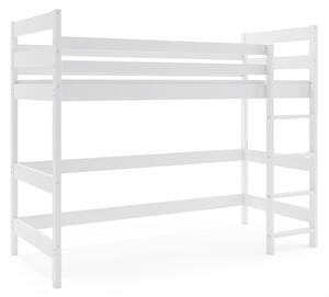 Detská poschodová posteľ ANTRESOLA 90x200 cm Biela