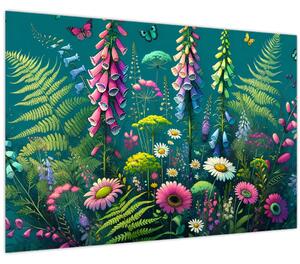 Obraz - Lúčne kvety (90x60 cm)