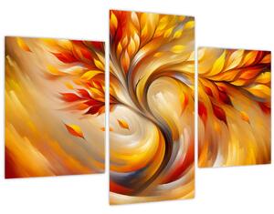 Obraz - Jesenný strom (90x60 cm)