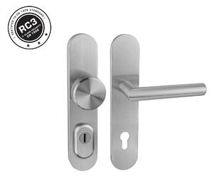 MPK - SECURO PRO SA11 PLUS - SO M8 FAVORIT madlo/kľučka 72 mm Nerez matná