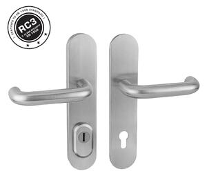MPK - SECURO PRO SA11 PLUS - SO COSLAN kľučka/kľučka 72 mm Nerez matná