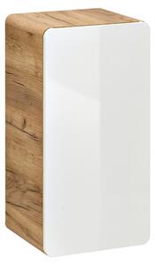CMD Via Domo - Kúpeľňová skrinka horná Aruba White - biela - 35x68x32 cm