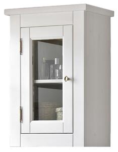 CMD Via Domo - Kúpeľňová skrinka horná Romantic - biela - 45x70x26 cm