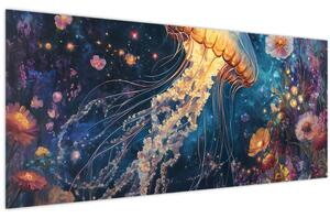 Obraz - Magická medúza (120x50 cm)