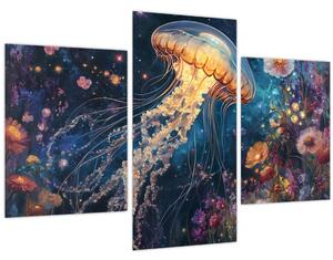 Obraz - Magická medúza (90x60 cm)