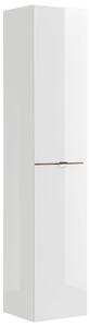 CMD COMAD - Kúpeľňová skrinka vysoká Capri White - biela - 35x170x33 cm