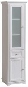 CMD COMAD - Kúpeľňová skrinka vysoká Palace White - biela - 49x190x43 cm