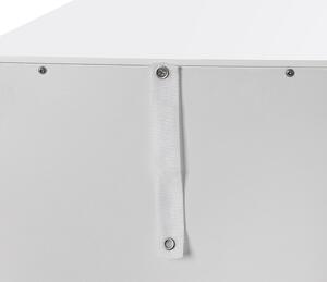 VASAGLE Kúpeľňová skrinka - biela - 32x30x87 cm