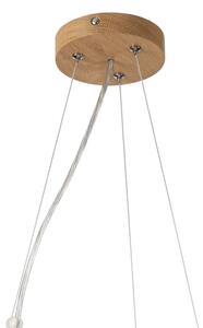 Brilagi - LED luster na lanku CARVALHO MODERN 3xE27/60W/230V dub pr. 47,5 cm