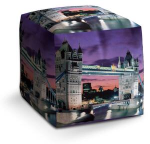 Sablio Taburet Tower Bridge - 40x40x40 cm