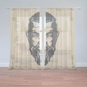 Sablio Záclony Vikingové Pergamen: 2ks 150x250cm