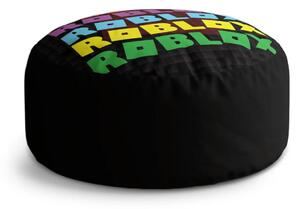 Sablio Taburet Circle ROBLOX Farebný text: 38x48 cm