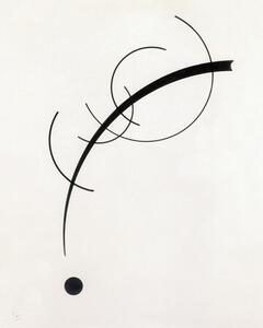 Obrazová reprodukcia Free Curve to the Point: Accompanying Sound of Geometric Curves (1925), Wassily Kandinsky